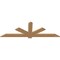 Ekena Millwork Kennewick Timber Gable Bracket, Western Red Cedar, 84"W x 28"H x 1 1/2"D x 5 1/2"F, 8/12 Pitch GBW084X28X0206KEN00SWR - alternate 5